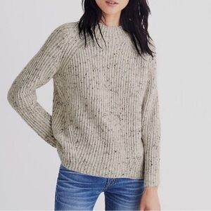 Madewell Donegal Northfield Mockneck Sweater Small